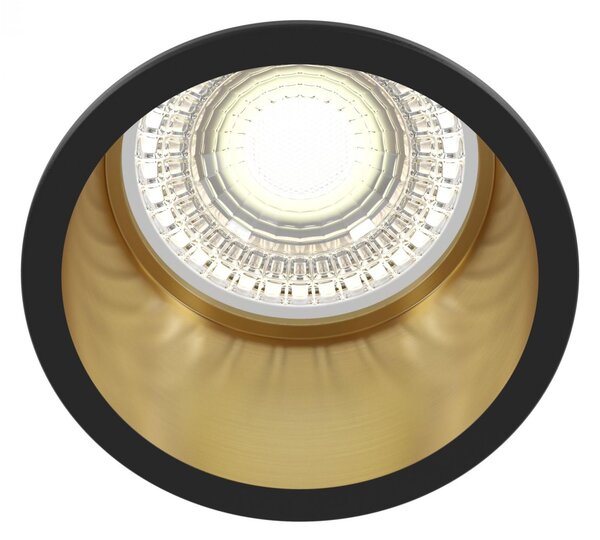 Maytoni Moderní vestavné svítidlo REIF, 12W, ⌀ 6,8 cm, 1xGU10 Barva: Černá