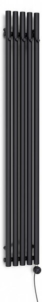 Oltens Stang elektrický radiátor 180x26 cm černá mat 55117300