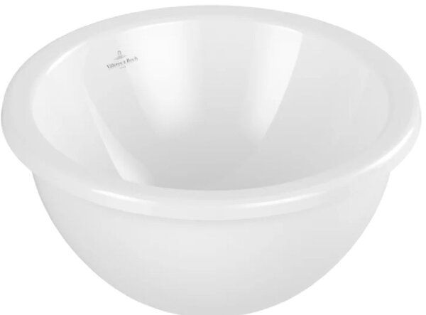 Villeroy & Boch Loop & Friends umyvadlo 33x33 cm kulatý pod pult bílá lesk 4A510001