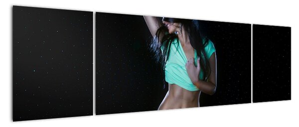 Obraz - dívka (170x50cm)