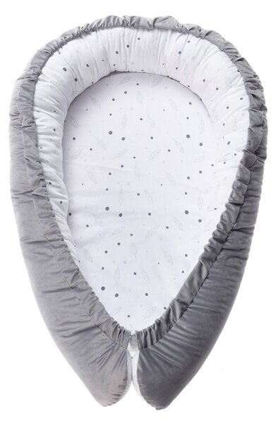 Hnízdečko Velvet Nest Premium gray