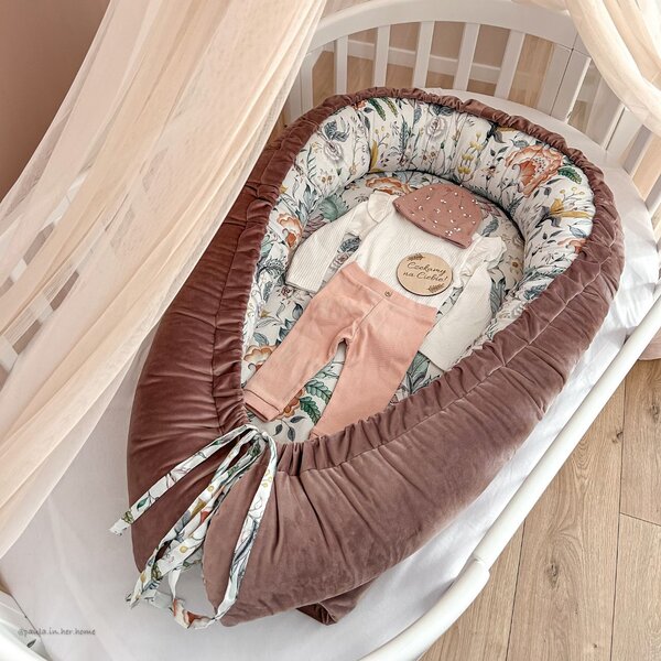 Hnízdečko Velvet Nest Premium rose