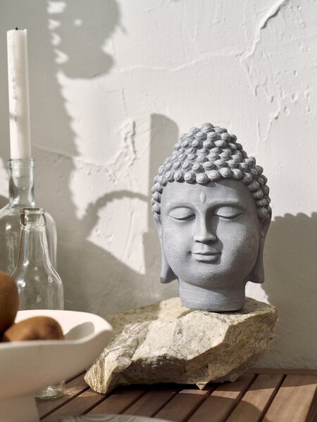 Sinsay - Stojící dekorace Buddha - bílá