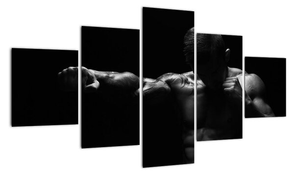 Obraz - mužské tělo (125x70cm)