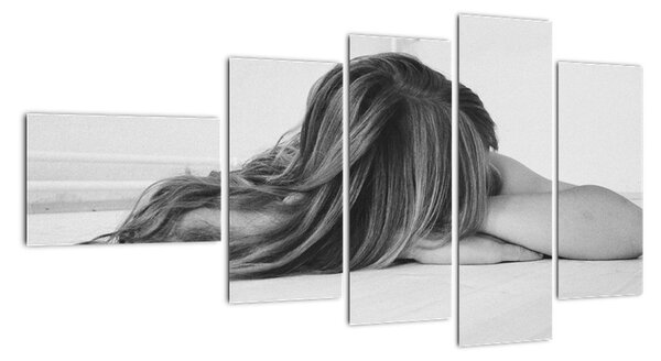 Obraz ležící ženy (110x60cm)