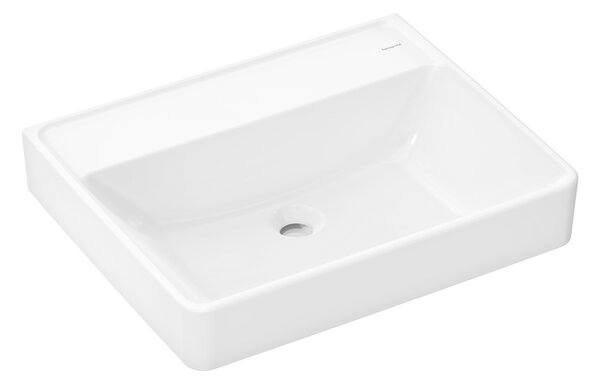 Hansgrohe Xanuia Q umyvadlo 60x48 cm obdélníkový klasický bílá lesk 60242450