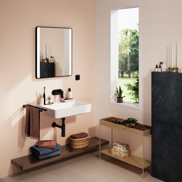 Hansgrohe Xanuia Q umyvadlo 60x48 cm obdélníkový klasický bílá lesk 60242450