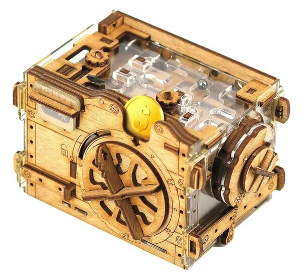 IDventure - Dřevěný hlavolam A-maze-ing trezor