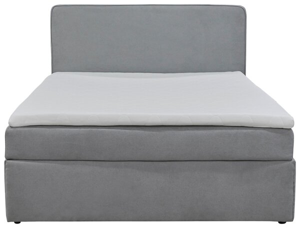 AMERICKÁ POSTEL, 140/200 cm, šedá MID.YOU - Postele s úložným prostorem, Online Only
