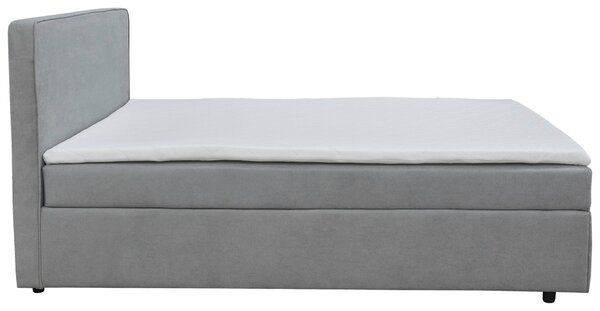AMERICKÁ POSTEL, 140/200 cm, šedá MID.YOU - Postele s úložným prostorem, Online Only