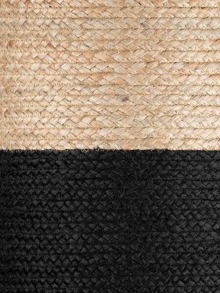Hanse Home Sedací vak LOOMA POUF 106237 Beige/Black - 40x40 cm