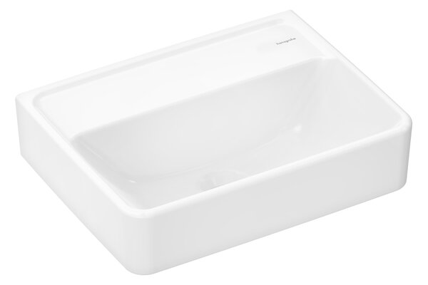 Hansgrohe Xanuia Q umyvadlo 45x34 cm obdélníkový klasický bílá lesk 60231450