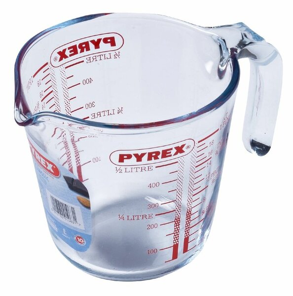 Pyrex Skleněná odměrka 0,5 l, 12 x 12 cm, 500 ml
