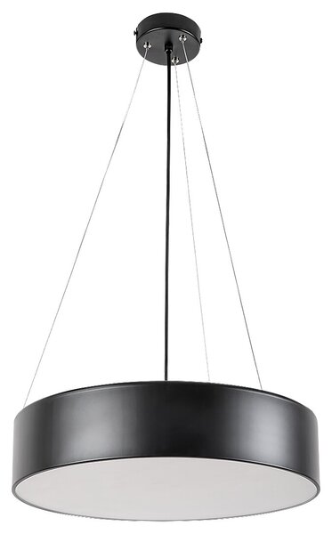 RABALUX Závěsné moderní osvětlení RENATA, 3xE27, 10W, 45cm, kulaté, černé 005082