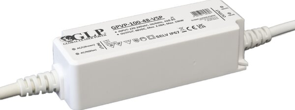 Napájecí zdroj pro 48V lištový systém ICALL, 100W, IP65