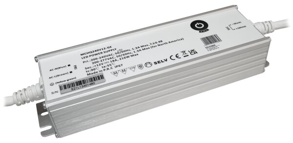Napájecí zdroj pro 48V lištový systém ICALL, 240W, IP65