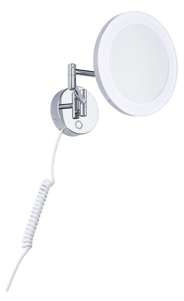 Paulmann 71148 Masua, osvětlené kosmetické zrcátko 3xzoom, LED4W 2700/400/6500, chrom