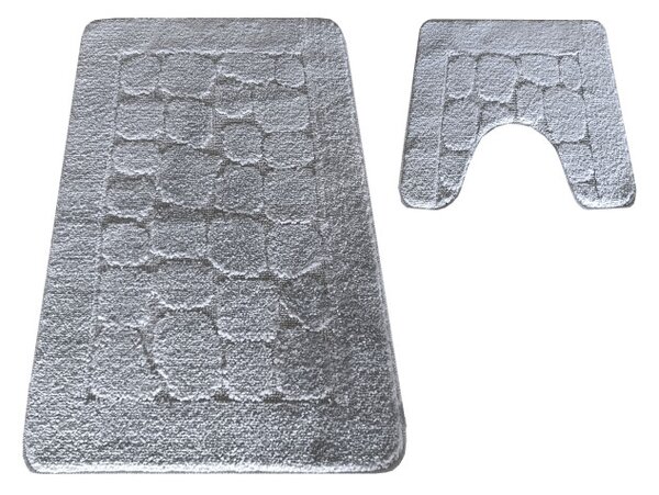Sada koupelnových koberečků Montana CLTSTONE šedá
