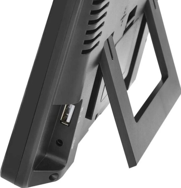 Meteostanice s LCD displejem GoSmart 230V/3xAAA Wi-Fi Tuya černá