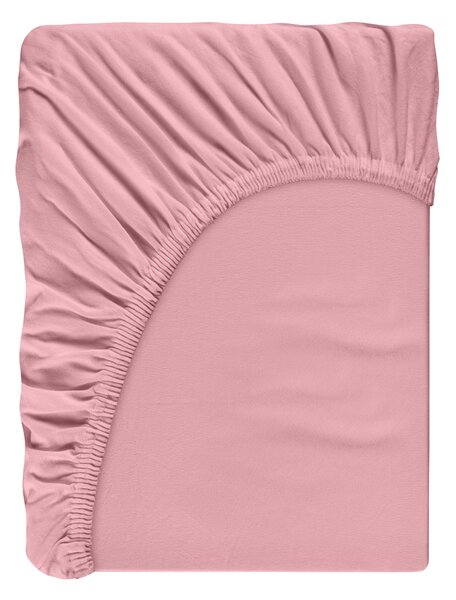 ELASTICKÉ PROSTĚRADLO, růžová, 100/200 cm Esposa - Prostěradla