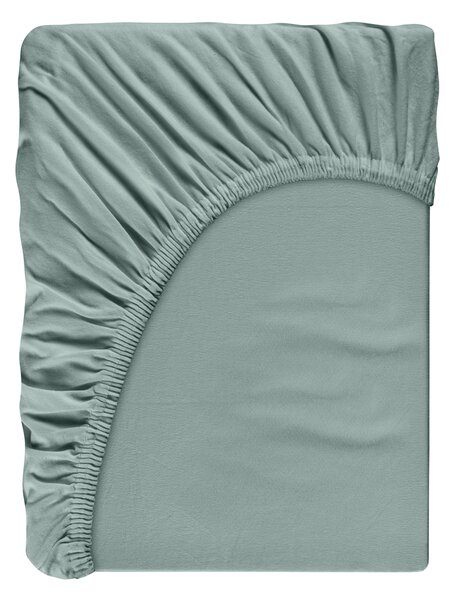 ELASTICKÉ PROSTĚRADLO, zelená, 100/200 cm Esposa - Prostěradla