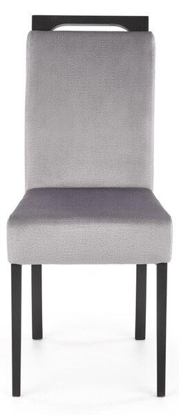 Halmar Jídelní židle CLARION 2 velvet šedá