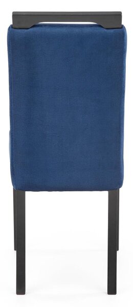Halmar Jídelní židle CLARION 2 velvet modrá