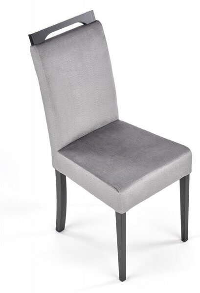 Halmar Jídelní židle CLARION 2 velvet šedá