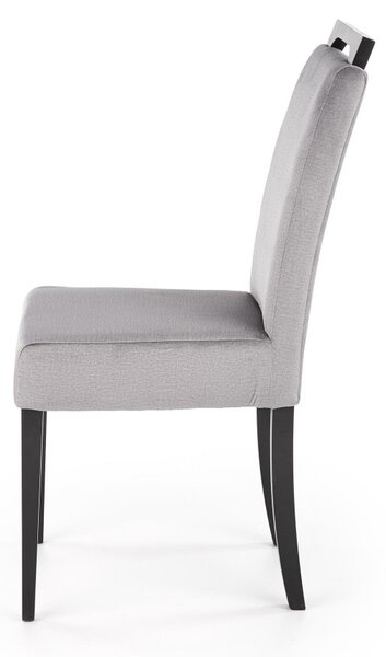 Halmar Jídelní židle CLARION 2 velvet šedá