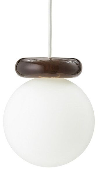 Závěsná svítidlo Normann Copenhagen, Hinx, stmívatelné, Hnědá / Rezavá, Kuchyně, Sklo, Design