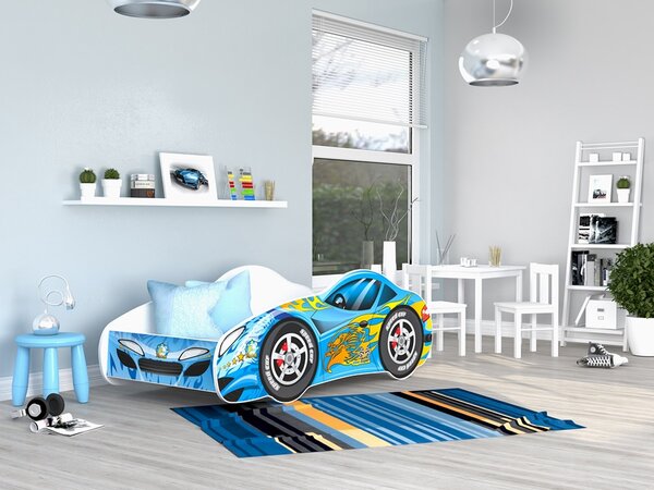 Dětská postel auto 140x70 cm - 20
