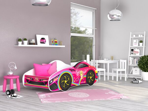 Dětská postel auto 140x70 cm - 12