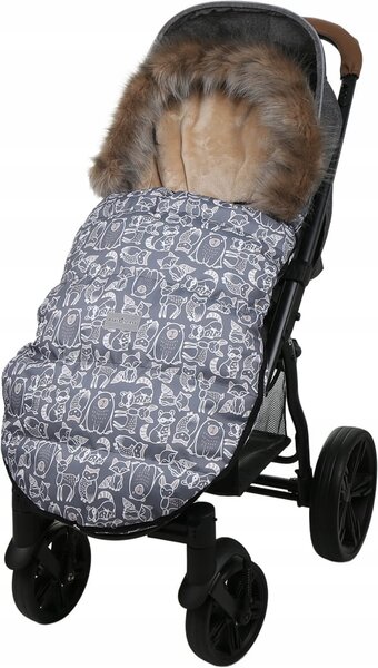 Dětský fusak do kočárku BABYMAM Maxi - Boho/béžový