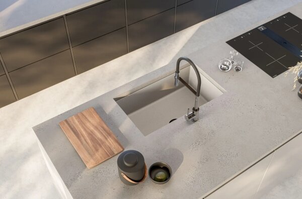 ALVEUS 1150058 - Kuchyňský dřez OMNI 75x45 cm granit/bílá