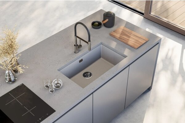 ALVEUS 1150058 - Kuchyňský dřez OMNI 75x45 cm granit/bílá