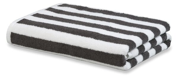 Vandyck Ručník Verona Stripes Off black - 60x110 cm