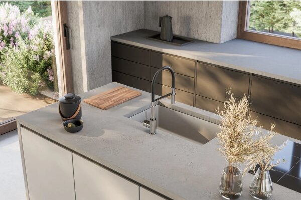 ALVEUS 1150058 - Kuchyňský dřez OMNI 75x45 cm granit/bílá