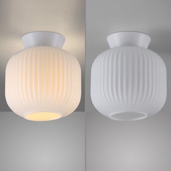 Schöner Wohnen 13574-16 - Stropní svítidlo NAMI 1xE27/25W/230V pr. 20 cm bílá