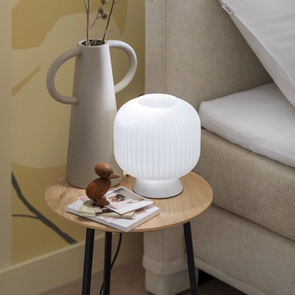 Schöner Wohnen 13573-16 - Stolní lampa NAMI 1xE27/25W/230V bílá