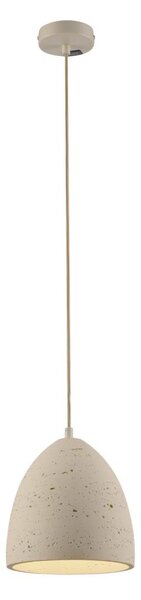 Schöner Wohnen 12540-42 - Lustr na lanku TRAVENTA 1xE27/40W/230V pr. 21 cm beton