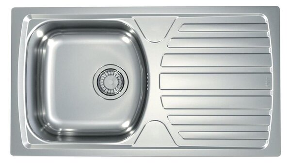 ALVEUS 1136539 - Kuchyňský dřez BASIC 78x43,5 cm nerez/satin, velká výpusť