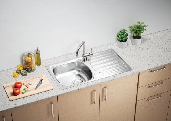 ALVEUS 1136534 - Kuchyňský dřez BASIC 78x43,5 cm nerez/satin