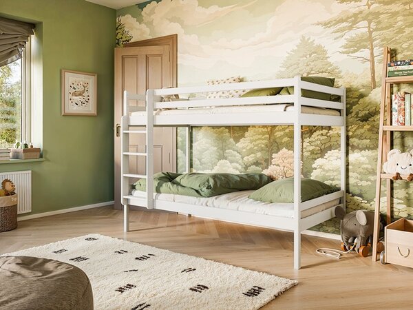 Patrová postel Nikita Barva: bílá, Velikost matrace: 180x80 cm