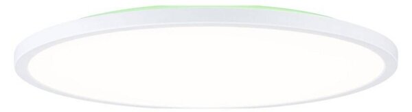 Paulmann LED panel Atria Shine, Ø 40 cm, RGBW, bílý, IP20, stmívatelné, stmívatelný, Bílá / opál, Pracovna / kancelář, Plast, Moderní