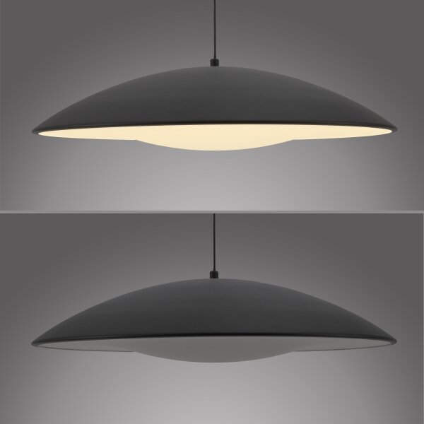 Schöner Wohnen 14607-18-LED Stm. lustr na lanku LENTE LED/23W/230V pr.50cm černá
