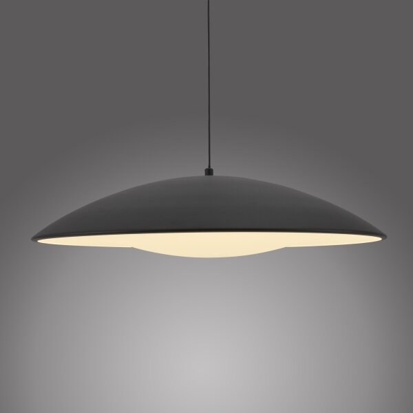 Schöner Wohnen 14607-18-LED Stm. lustr na lanku LENTE LED/23W/230V pr.50cm černá