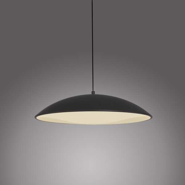 Schöner Wohnen 14606-18-LED Stm. lustr na lanku LENTE LED/17W/230V pr.40cm černá