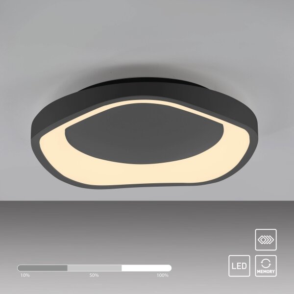 Schöner Wohnen 14233-18 - LED Stm. stropní svítidlo MONTA LED/21W/230V černá
