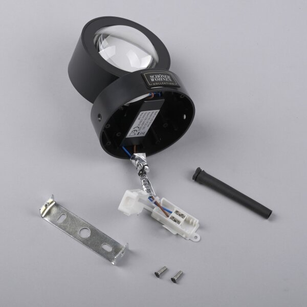 Schöner Wohnen 19331-18 - LED Nástěnné svítidlo CHIA 2xLED/2W/230V černá