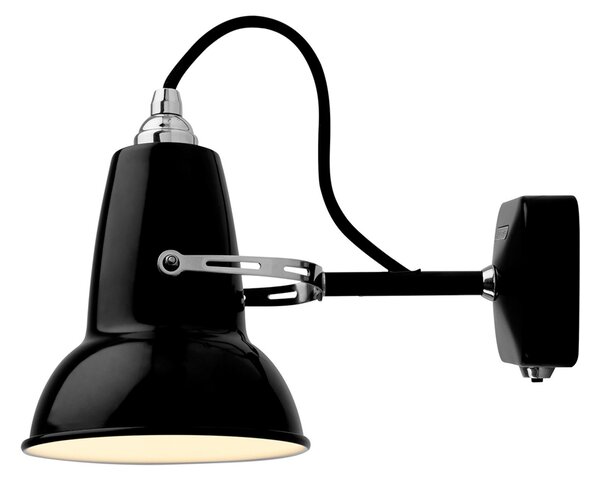 Nástěnná Svítidla Anglepoise, Original 1227, Černá, Obývací pokoj, Kov, Industriální design